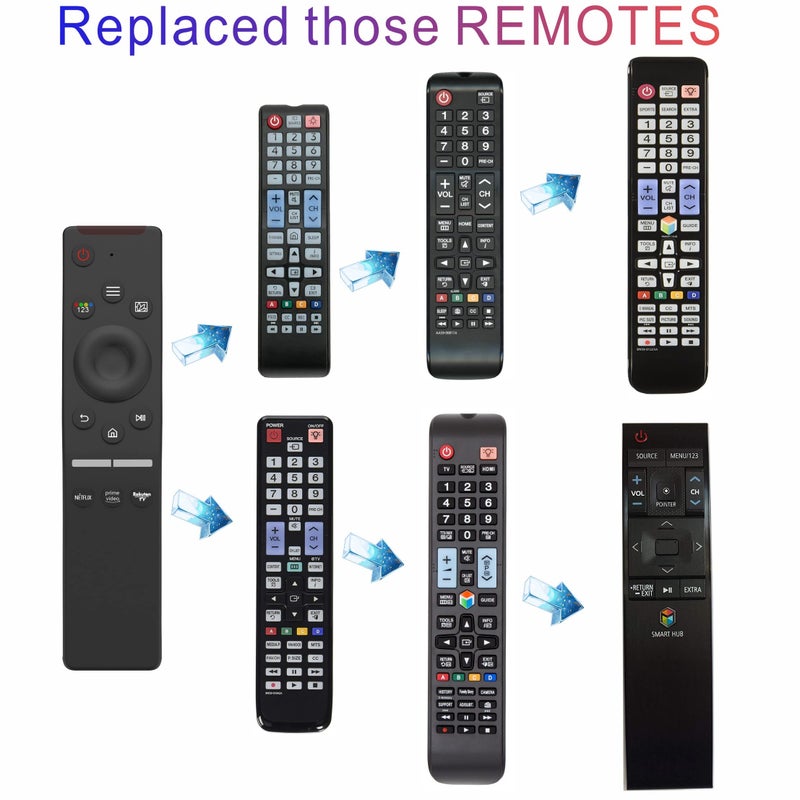 B BraiNice Replacement Remote for Samsung TV, Universal Remote Control for Samsung Smart TV 2025-2015 Neo, OLED, UHD, 4K, 2K, Infrared, No Voice, No Bluetooth, No OEM - Image 4